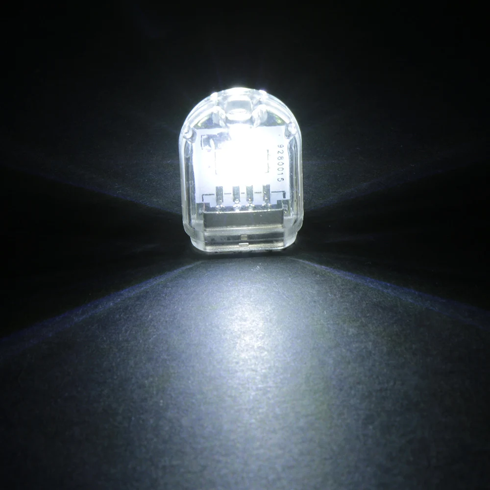 Светодиодный ночной миниатюрный светильник с питанием от USB 5 В 2 светодиода SMD 5730