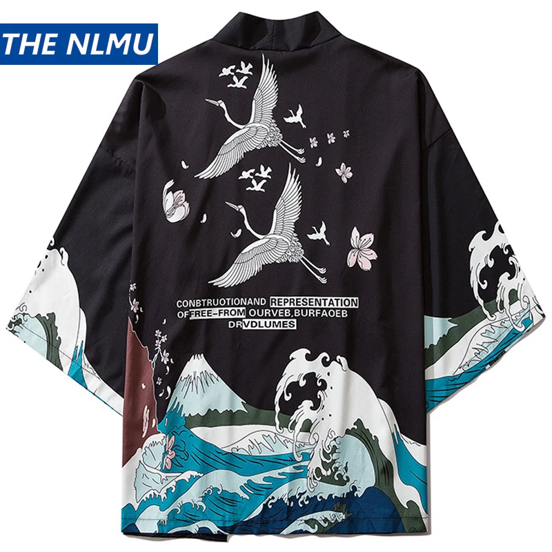 2020 новые японские кимоно куртка изготовленная с применением техники Открытый