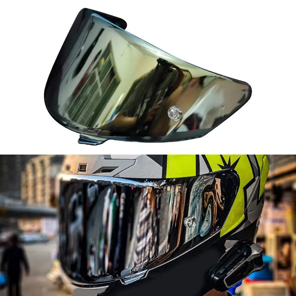 

Helmet Glass Full Face UV Protection Portable REVO Protective Motorcycle Helmet Visor for KYT NFR NXR