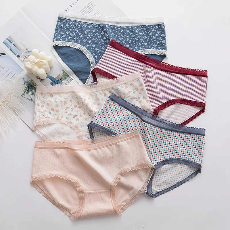 Трусы женские х/б 5 шт./лот 2020 | Трусики