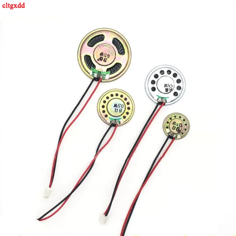 Новый ультратонкий динамик 8 Ом 0 5 Вт 8R Динамик Диаметром 20 28 30 40 50 57 мм см с