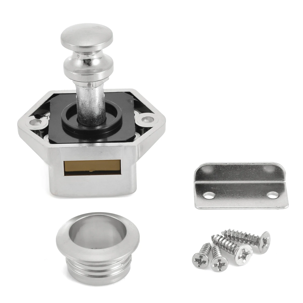 Нажимная Мини-кнопка с защелкой 1 шт. полезная дверь для ящика шкафа ручка