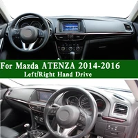 for mazda 6 atenza gj 2014 2015 2016 car styling dashmat dashboard cover instrument panel protective pad dash anti dirt ornament