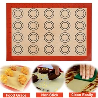macaron silicone baking mat non stick circle macaroon kitchen dough mat liner tool for cake bakeware pastry accessories