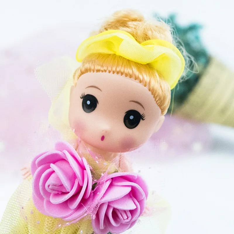 9 см без брелока принцесса невесты спутанная кукла украшение для полных детей