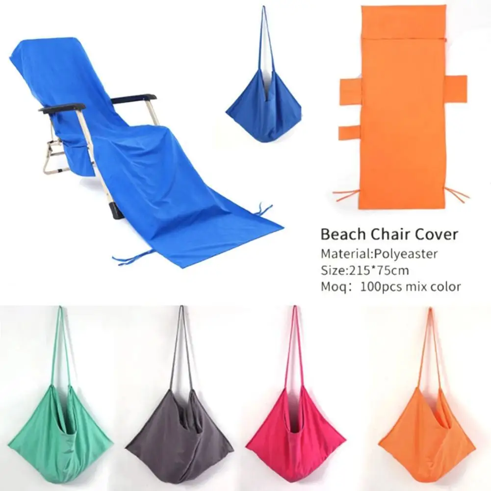 

Beach Recliner Cover Folding Recliner Cover Fiber Beach Towel Absorbent Beach Cover Recliner U3M3