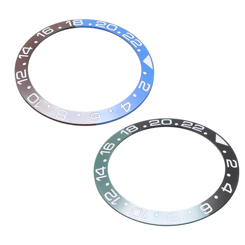 38 мм керамический ободок для часов лицевой вставки 40 автоматические Сменные