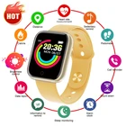 Смарт-часы спортивные женские и мужские электронные со светодиодной подсветкой