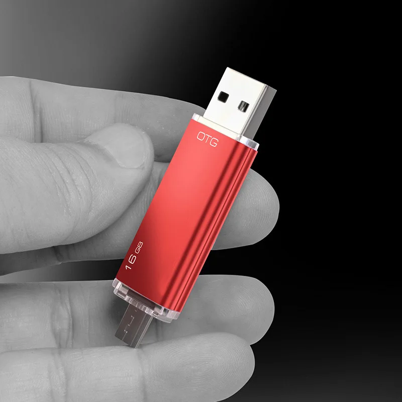 Мини-флеш-накопитель USB металлический OTG 10 шт. 8 ГБ 16 2 0 | Компьютеры и офис