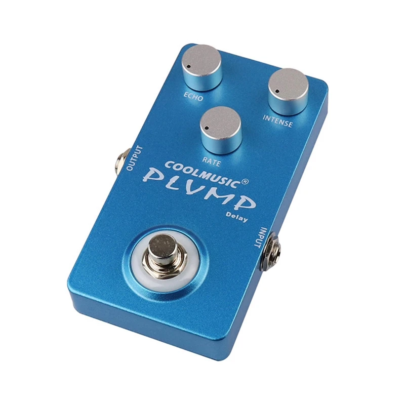 

Coolmusic 9V Delay Guitar Pedal Bass Distortion Guitar Effects Pedal Full Metal Shell Guitar Parts & Accessories