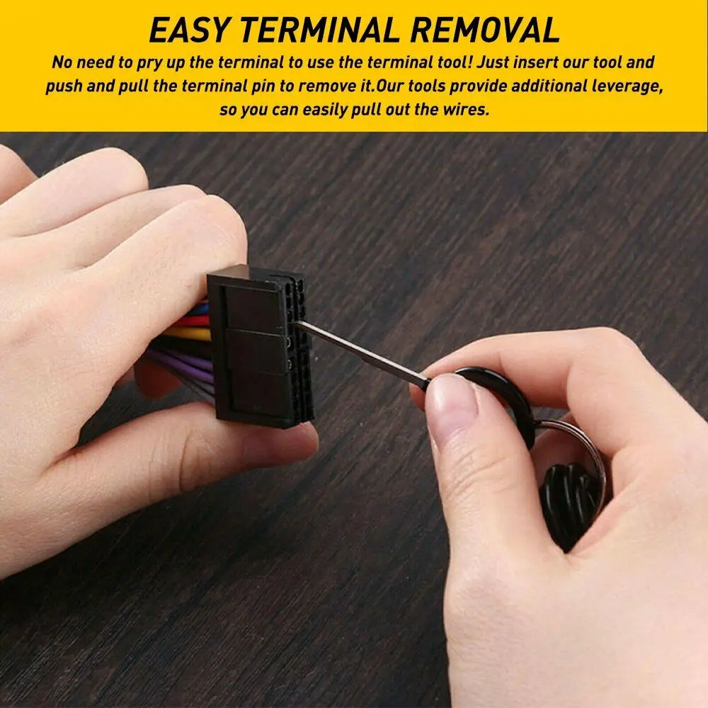

152Pcs Brand New Car Terminal Removal Tool Wire Plug Connector Extractor Puller Release Pin Extractor Kit To Fit Any Terminal