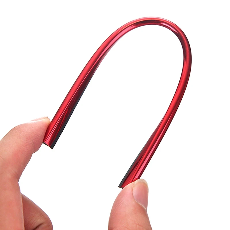 

10 Pcs Auto Accessoires DIY Car Interior Air Conditioner Outlet Vent Grille Chrome Decoratie Strip Zilverkleurige Auto Styling