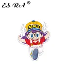 Японские Аниме наклейки Arale них, 1 шт., водонепроницаемая наклейка для ноутбука, багажа, холодильника, бутылки, скейтборда, украшение для детей