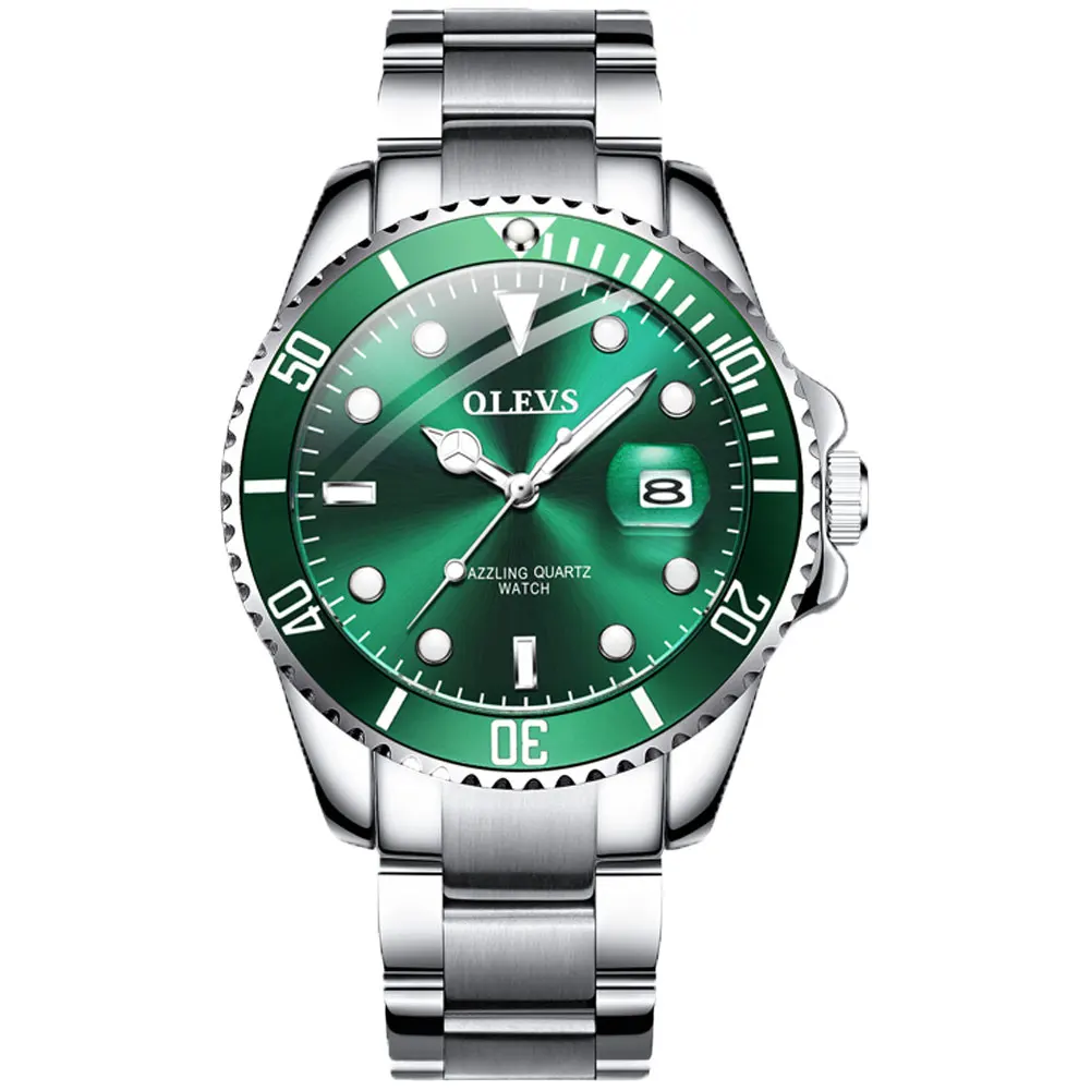 OLEVS мужские наручные часы лучший бренд роскошные модные водонепроницаемые