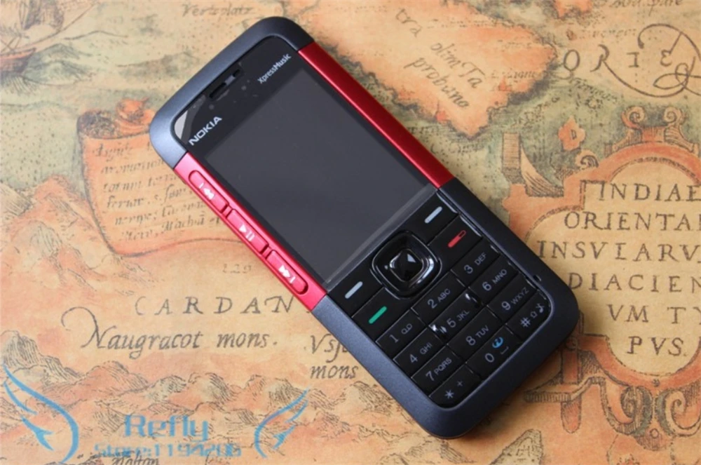 Разблокированный Nokia 5310 XpressMusic Bluetooth Java MP3-плеер Поддержка русской клавиатуры Восстановленный телефон