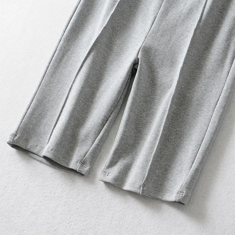 BRADELY MICHELLE модные сексуальные женские леггинсы из хлопка с высокой талией эластичные однотонные леггинсы До Колена Для Женщин