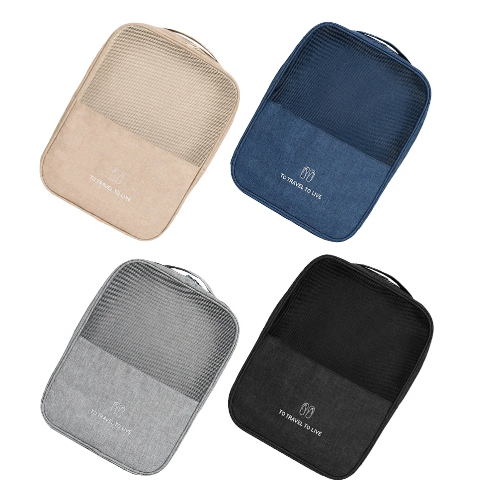 

4pcs Multi-function Trip Shoe Bag Trolley Case Shoe Bag Small Outdoor Storage Bag