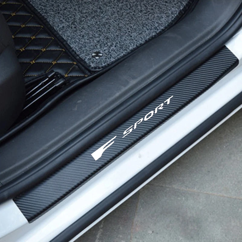 Наклейки на пороги автомобиля F Sport для Lexus IS ISF GS RX NX RX350 ES IS250 ES350 LX570 аксессуары для салона автомобиля
