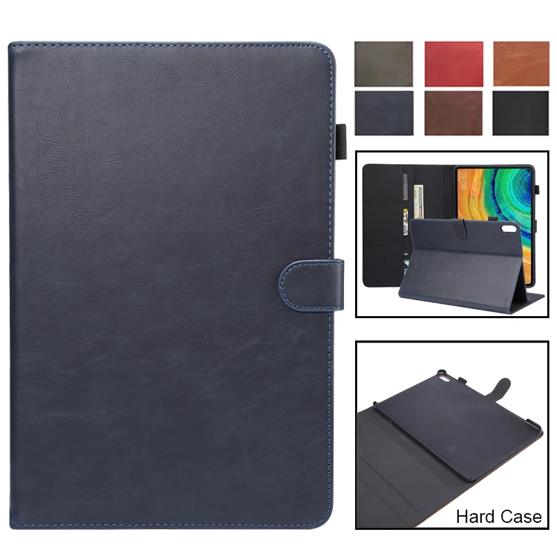 Умный чехол для Huawei MatePad Pro 10 8 дюйма 2019 роскошный подставка из искусственной кожи