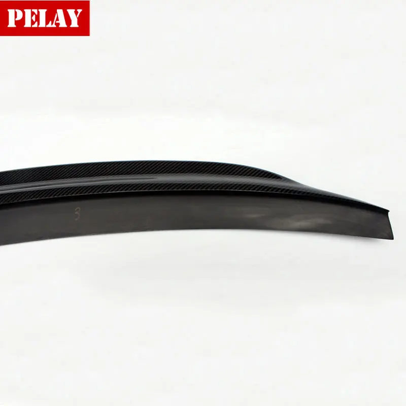 

For Audi A5 Spoiler A5 Carbon Fiber Decoration Rear Spoiler Rear Trunk Spoiler Boot Lid 2013 2014 2015 2016 Trim Accessory