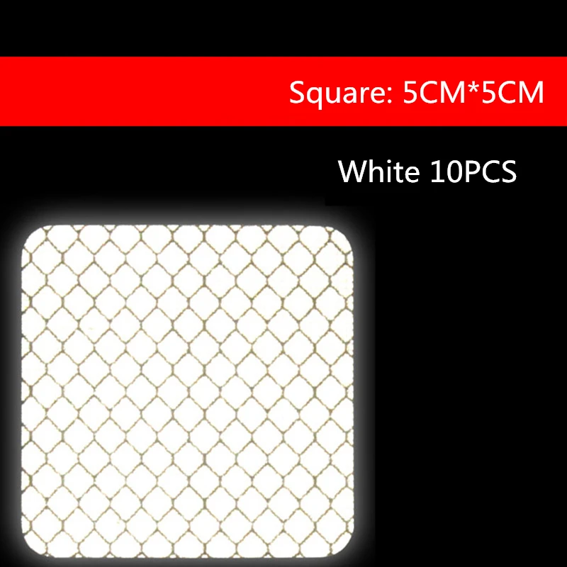 10 шт светоотражающая лента Защитная Наклейка для грузовика мотоцикл велосипед