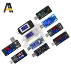 USB тестер Индикатор напряжения тока Электрический амперметр светодиодный цифровой дисплей измеритель мощности индикатор заряда Вольтметр постоянного тока ваттметр