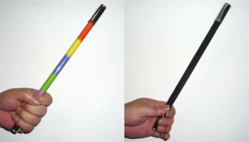 Magic Wand Changing Color Tricks ( Red/Yellow/Green/ Rainbow ) Stick Cane change colors Close Up Street Stage | Игрушки и хобби