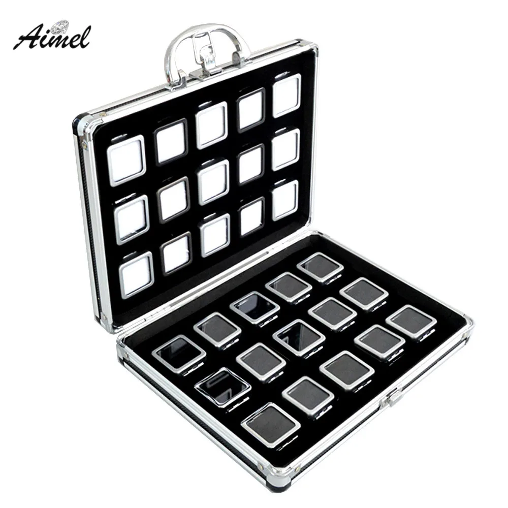 Купить Качественная шкатулка для хранения драгоценностей с алмазами и заблокированным замком, Дорожный Чехол, органайзер с металлическими бусина... Pаспродажа Качественная шкатулка для хранения драгоценностей с алмазами и заблокированным замком, Дорожный Чехол, органайзер с металлическими бусина...