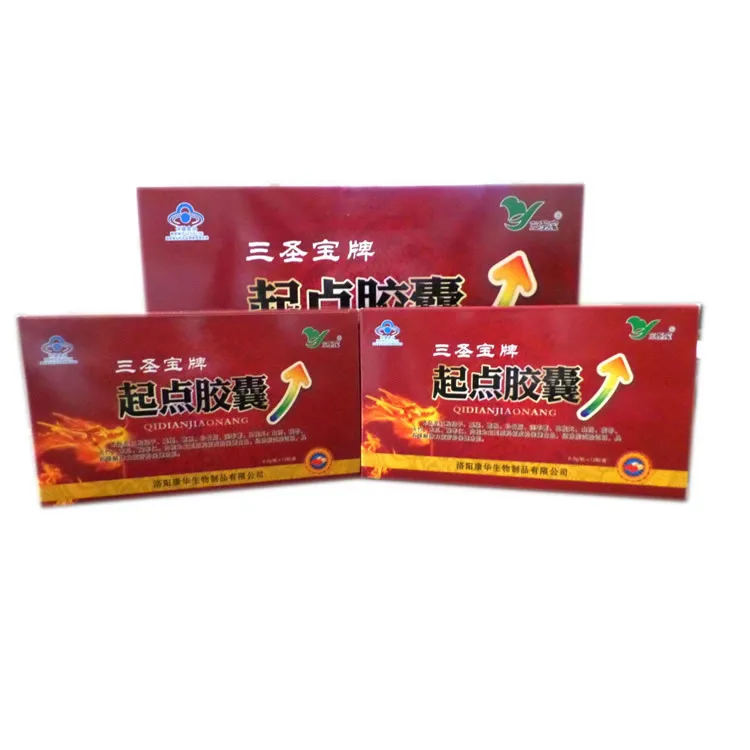 Бренд Sanshengbao капсула с отправной точкой олень пизд кордицепс мужское согревающее