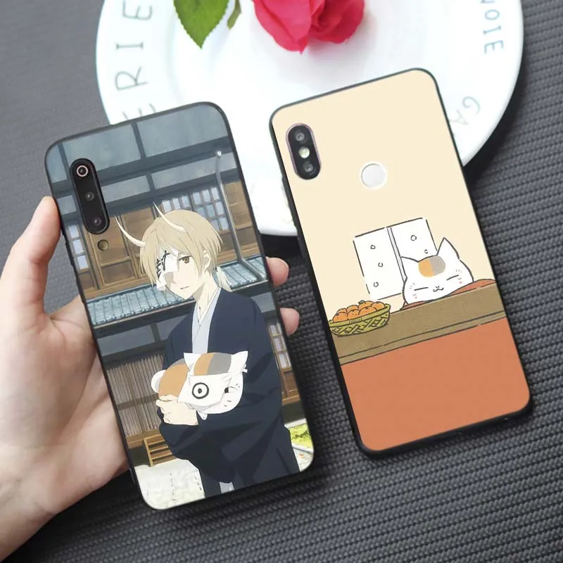 Для samsung galaxy a50 a70 a30 a40 a20 s8 s9 s10 plus Мягкий силиконовый чехол для телефона Natsume's Book Of