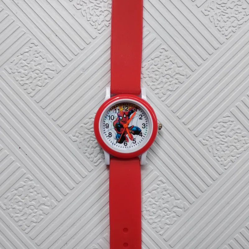 Dropshipping Spiderman Cartoon Baby Watch Kids Watches Children Rubber Quartz Boys Girls Gift Hour Reloj Montre Relogio | Наручные часы