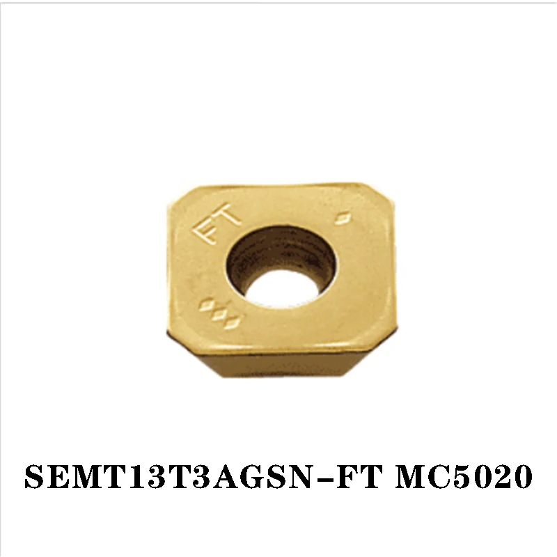 SEMT SEMT13T3AGSN FT 13T3AGSN JH JM MC5020 твердосплавные вставки для станков с ЧПУ | Инструменты