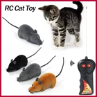 Беспроводные радиоуправляемые мышки для котов, игрушки, беспроводной пульт дистанционного управления, радиоуправляемая электронная мышь, новинка, радиоуправляемая кошка, Забавная детская игрушка, новинка, игрушка в виде животного, подарок
