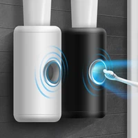 Wall Mount Automatic Electric Toothpaste Dispenser Sensor Disinfection Toothpaste Squeezer Household Bathroom Accessories Set
