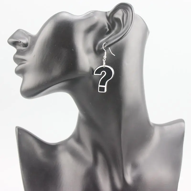 Женские Висячие серьги в стиле хип хоп акриловые геометрические украшения виде