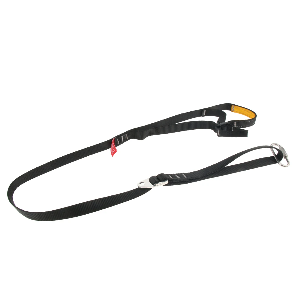 

Adjustable Strong Polyester Footer Climbing Ascender Sling Loop For Mountaineering Rock Climbing Caving 75-120cm