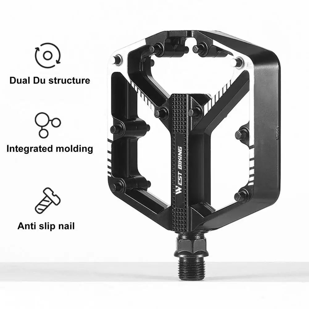 

Practical Cycling Pedals Stable Hollow Out Strong Pedals With Anti Skid Nails Bike Pedals Bike Pedals 1 Pair