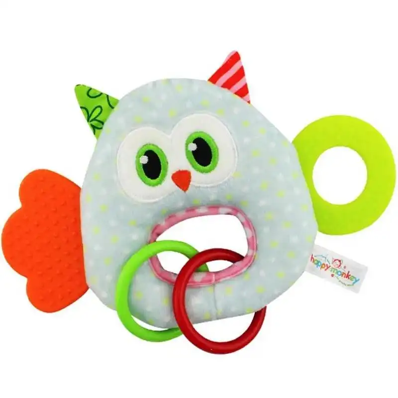 Детские плюшевые мягкие игрушки ручной понимание Прорезыватели для зубов Милый