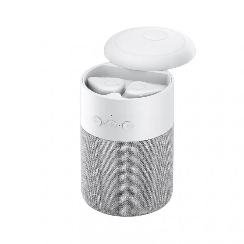 

2-In-1 Bluetooth-Compitible Earphone Speaker Wireless Sport Earphone Speakers Big Horn Chat Freely Fingerprint Touch Headset