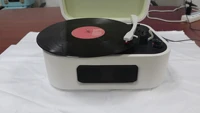 portable turntable with usb encoding 3 speed bt phonograph