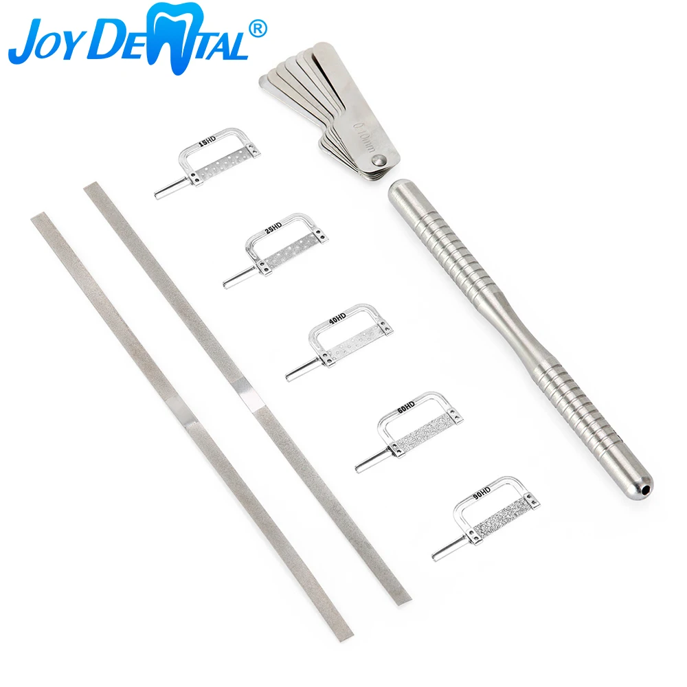 Dental Orthodontic Interproximal Enamel Reduction IPR Kit Automatic Strip 15HD 25HD 40HD 60HD 90HD Double Sided Polishing Strip