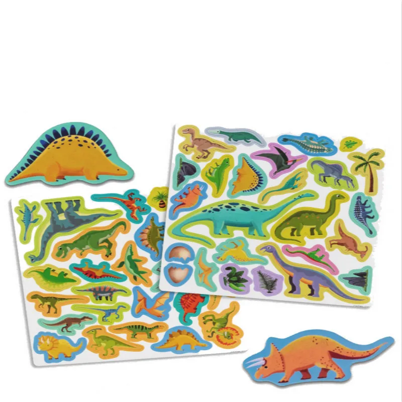 

Wooden Puzzle Book Clip Type Scene jigsaw puzzle Children's Educational Animal Traffic Dinosaur Magnetic Puzzle Toys