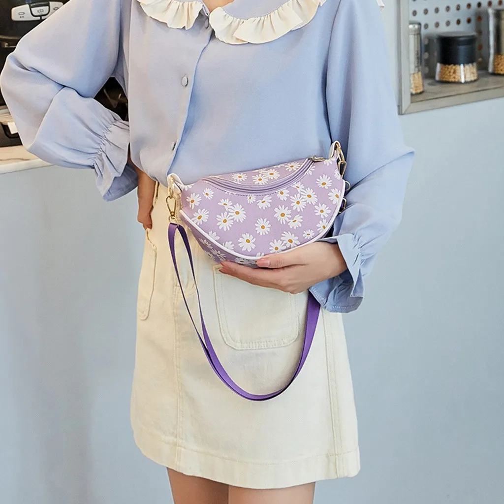 

Aelcy новая поясная сумка с цветами для женщин, забавные сумки, стильная поясная сумка, Женская поясная сумка, дорожные сумки