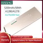 Аккумулятор для ноутбуков Apple MacBook 13 дюймов, A1278 (версия 2008 года) MB466LLA MB466 MB771LLA MB771, 5200 мАч, 11,1 В