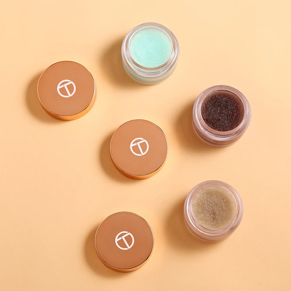

O.TWO.O 3colors Lip Scrub Lip care Lighten lip color and lip lines lip scrub Exfoliating natural nutrious lip caramel scrub 1pc