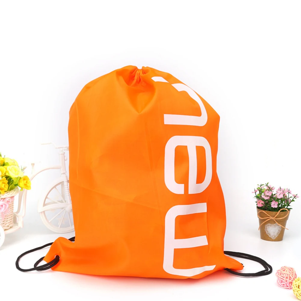 

EMVANV Drawstring Beach Bag Sport Gym Waterproof Sport Backpack Duffle Sack Bag Double Shoulder Bag Swimming