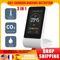 carbon dioxide co2 3 in 1 detector air quality monitor digital fast measurement temperature humidity semiconductorinfrared