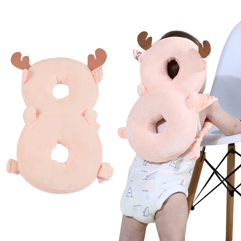 Детская подушка от ударов Baby Drop-proof с защитой оленя Тоддлер Кушон Новорожденного помощника в кормлении, активности и ходьбе Пояс-шлейф.