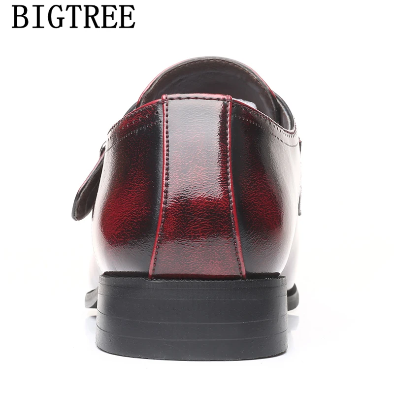 Мужские итальянские ботинки Формальные Роскошные Дизайнерские мужские кожаные