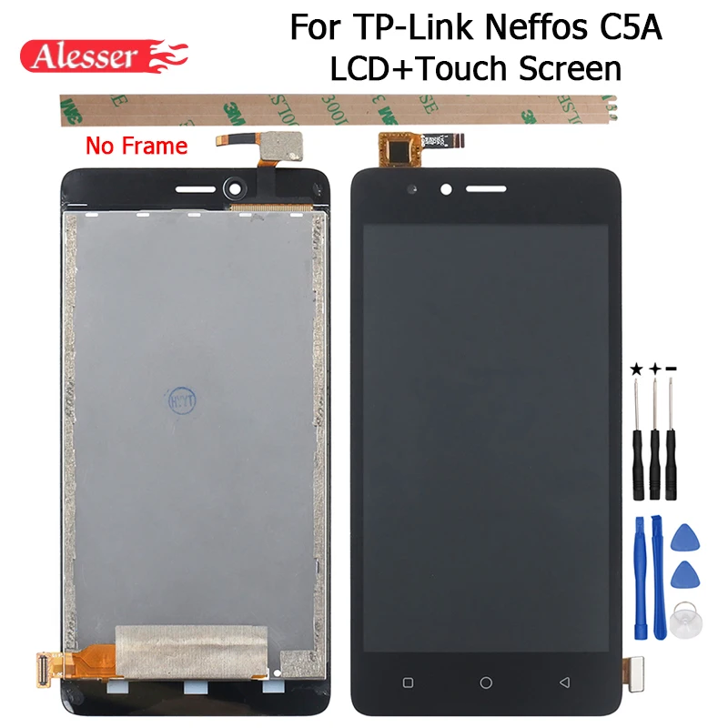 Alesser для TP Link Neffos C5A LCD TP703A дисплей и инструмент ремонта сенсорного экрана в сборе